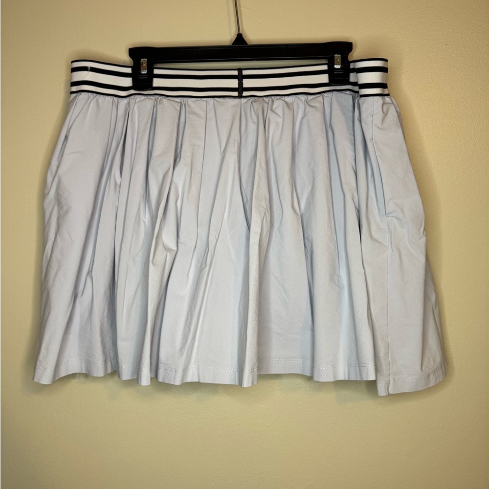 CALIA by Carrie Underwood XXL Light Blue Pleated Athletic Skort Built In Shorts
